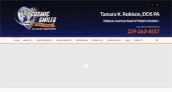 Desktop Screenshot of cosmicsmilesforkids.com